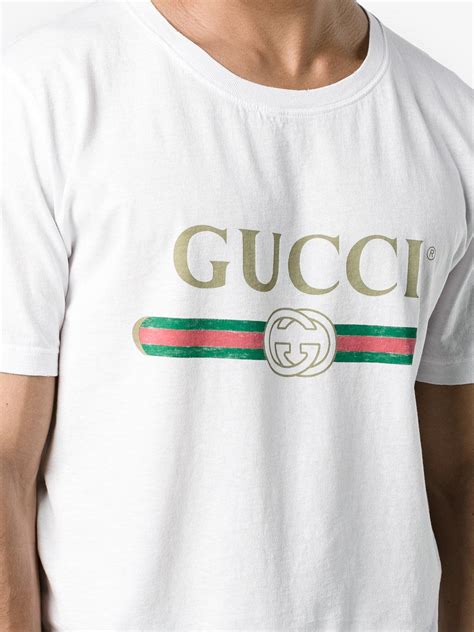 fake mens gucci t shirt|gucci shirt authentic.